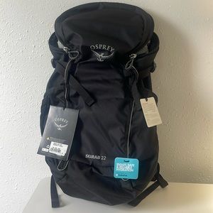NWT Osprey Skarab 22 Black Pack